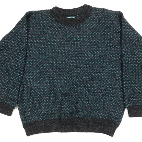 Vintage LL Bean Nordic Ski Bird’s Eye Sweater - Picture 2 of 9